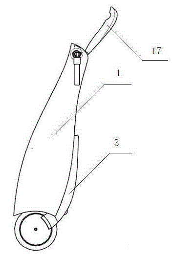 A locking device for electric folding bicycle seat tube