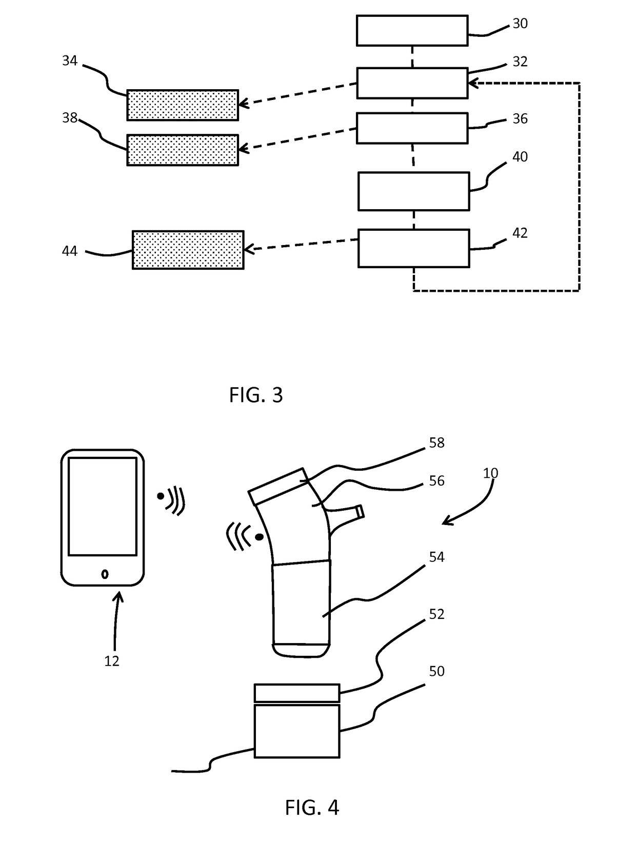 Breathing training, monitoring and/or assistance device