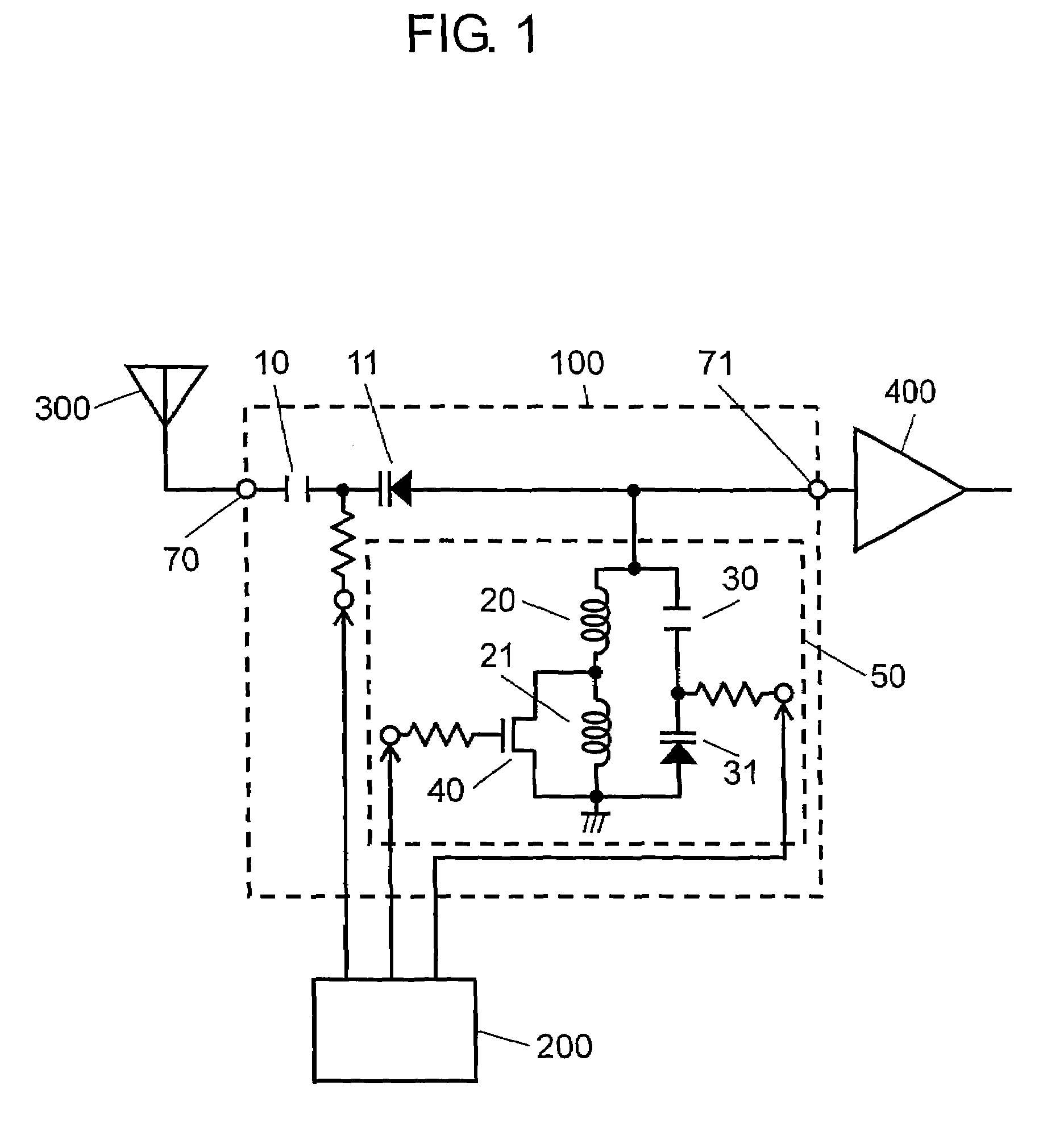 Variable matching circuit