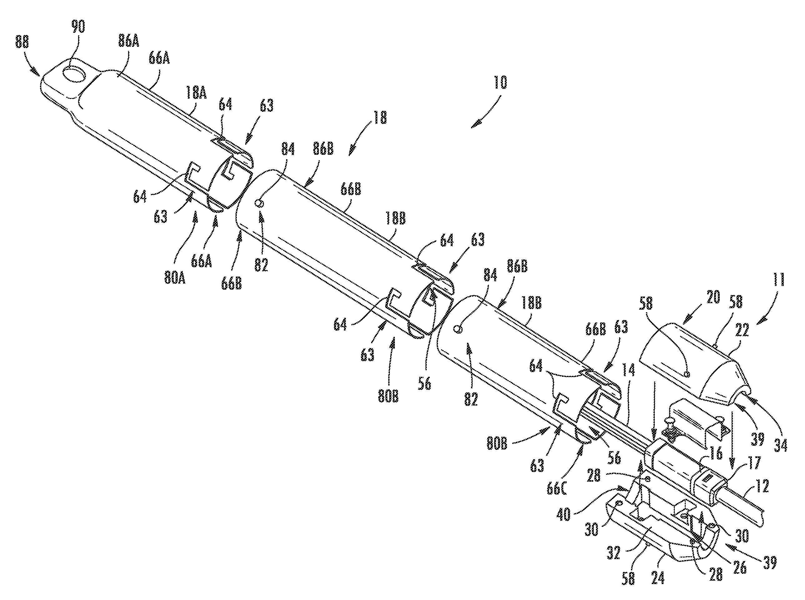 Pulling Grips for Installing a Fiber Optic Assembly