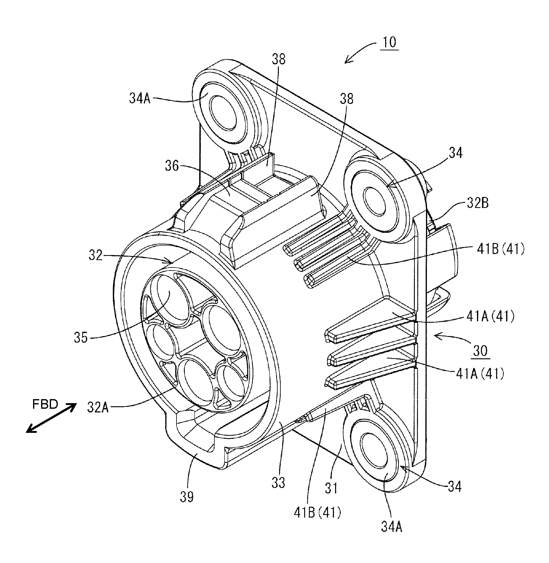 Vehicle-side connector