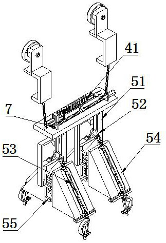 Efficient loader sheet metal parts transfer device