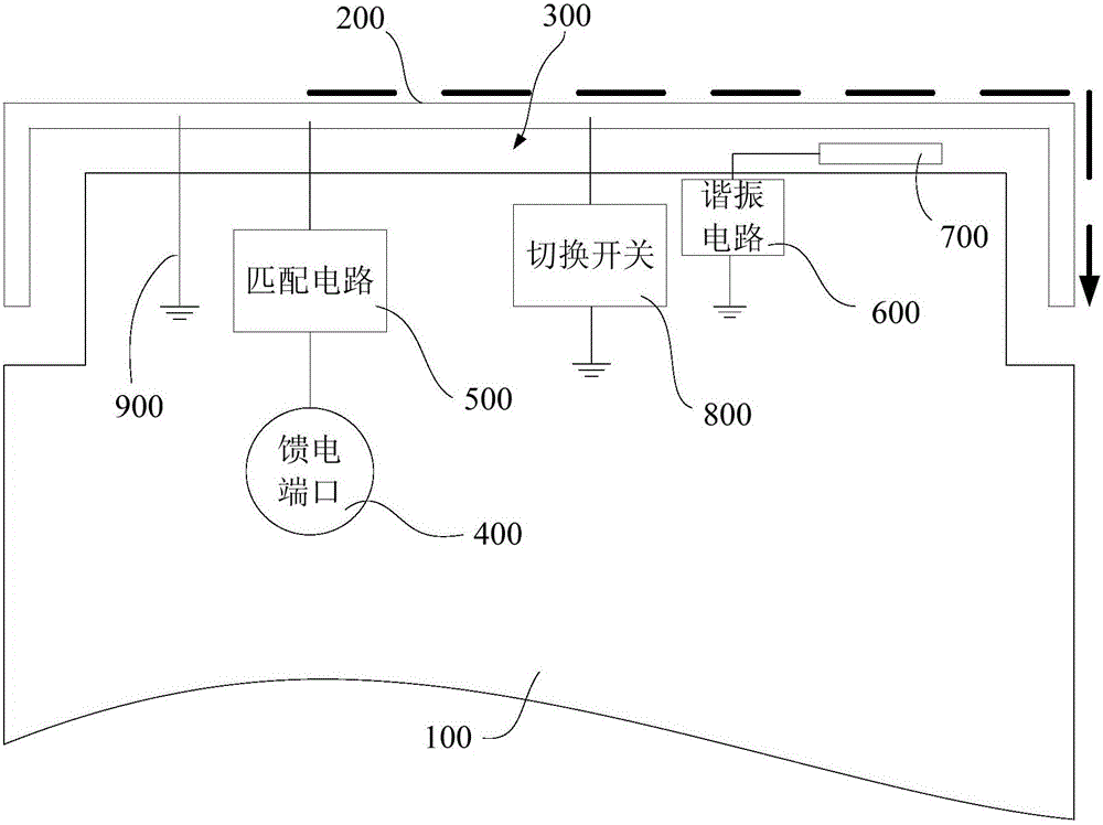 Mobile terminal and antenna structure thereof