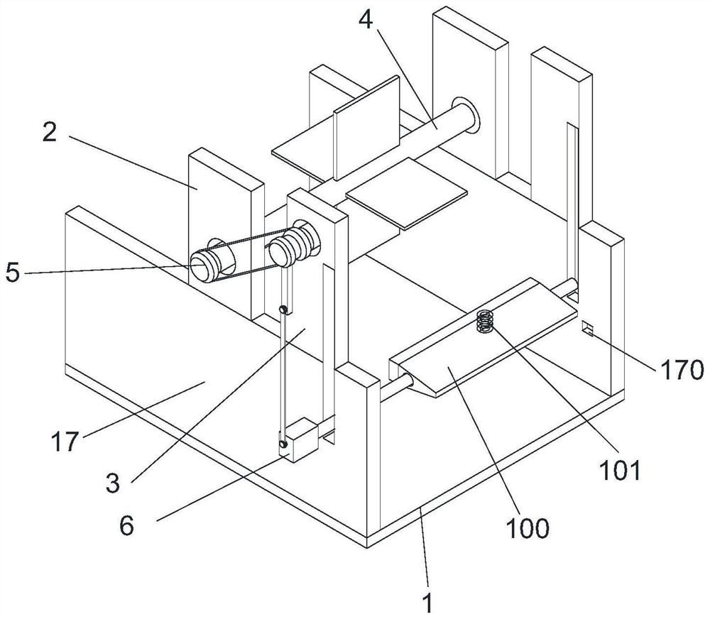 A device for clearing floating objects in a canal