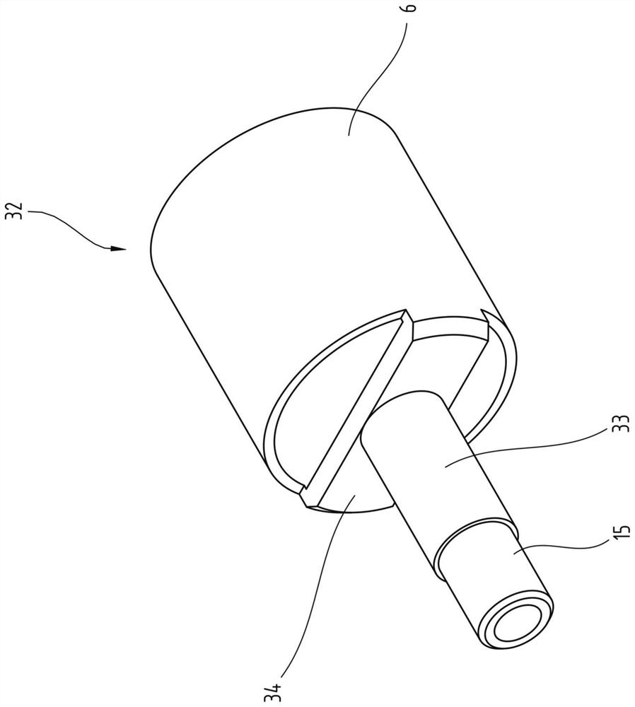 Plug connector part for optical and/or electrical plug connection