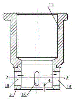 Anti-scouring and anti-corrosion high-pressure throttling valve and producing method of combined valve element