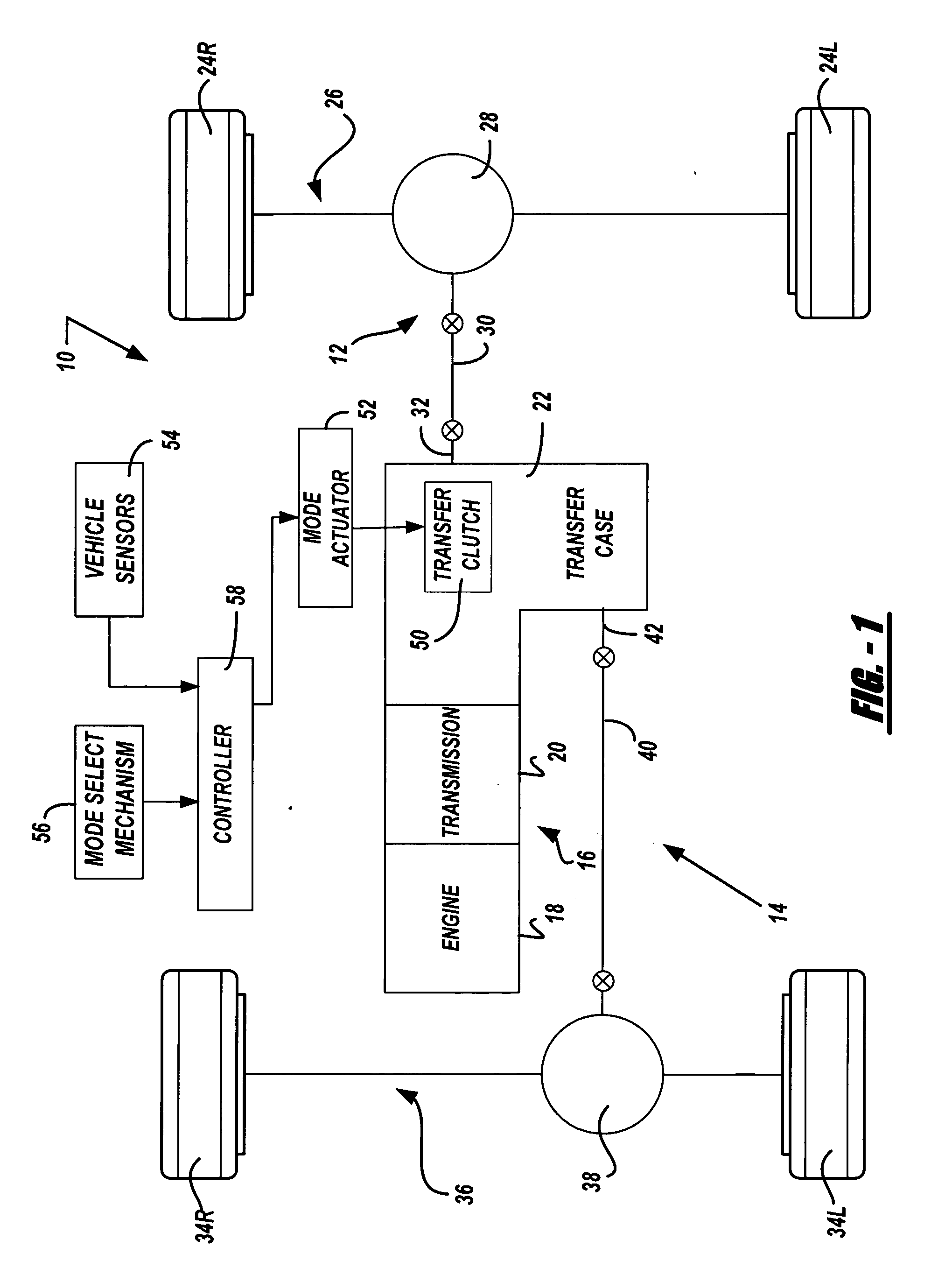 Torque vectoring device having an electric motor/brake actuator and friction clutch