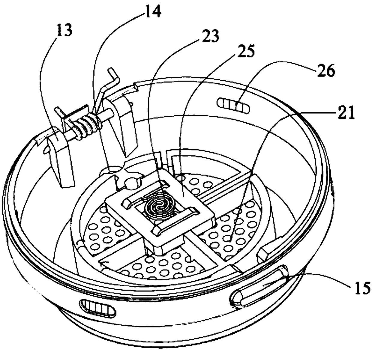 Intelligent control method for moxibustion apparatus