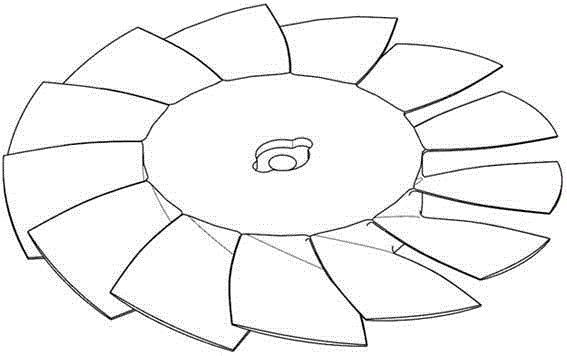 Process for strengthening milling rigidity of aluminum-alloy ultrathin-blade integral impeller