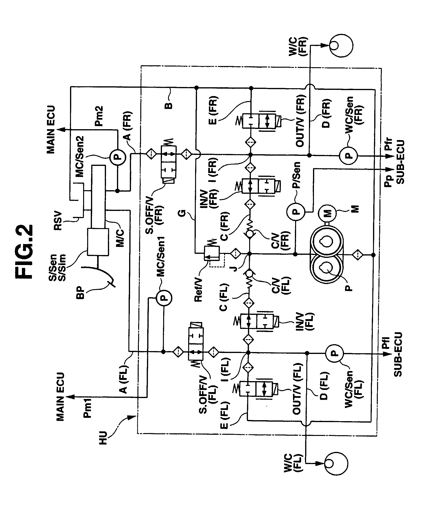 Brake control apparatus and pump-up system