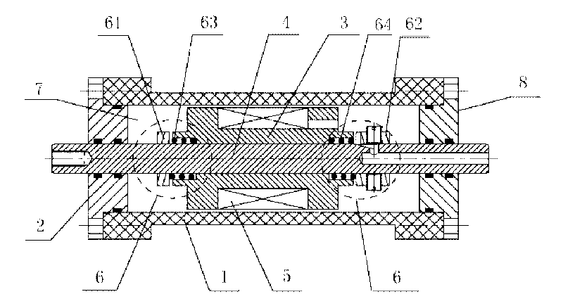 High-frequency decoupling piston magneto-rheological damper