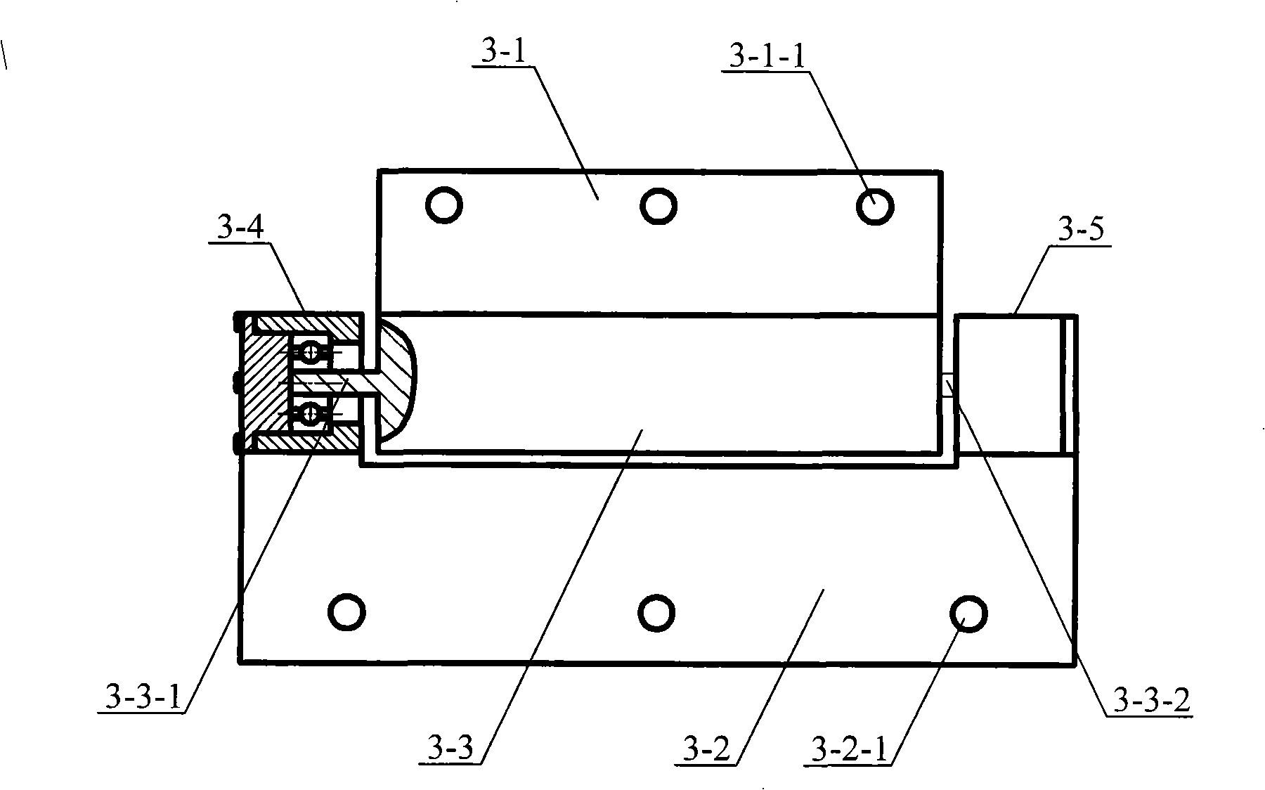 Operation mechanism of self-propelled multifunctional border stone slip form machine