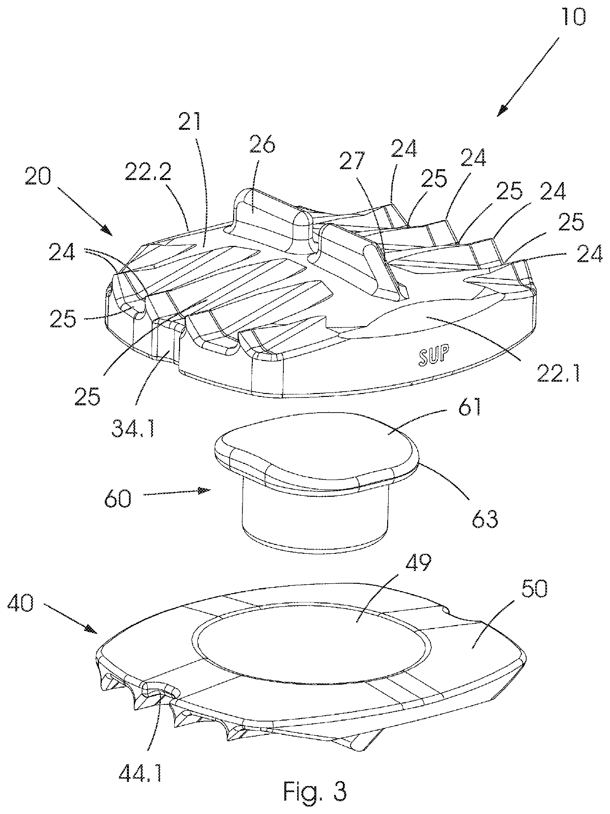 Artificial intervertebral disc