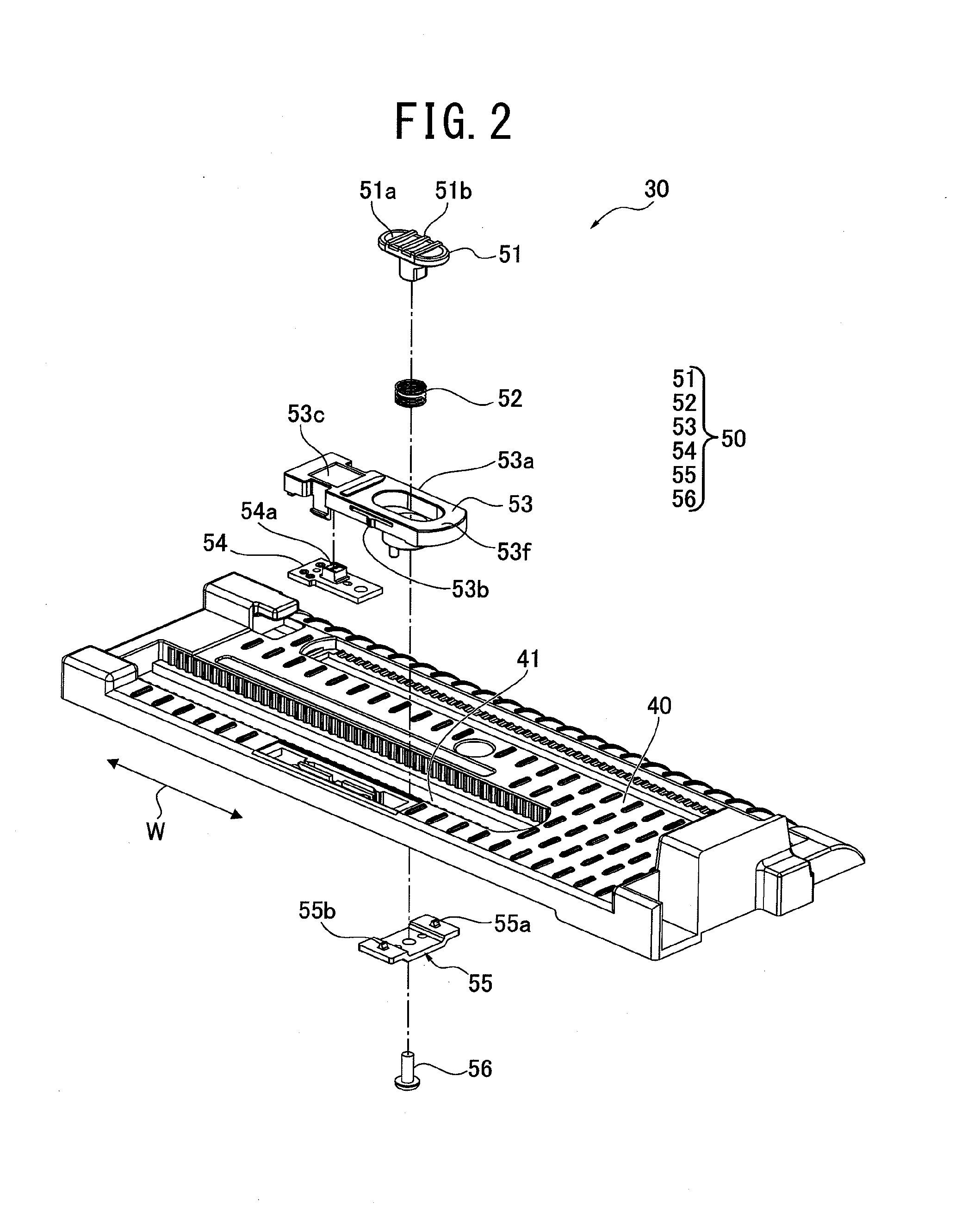 Paper detecting device and printer including the same