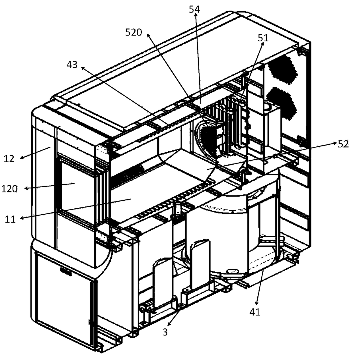 Air temperature testing box