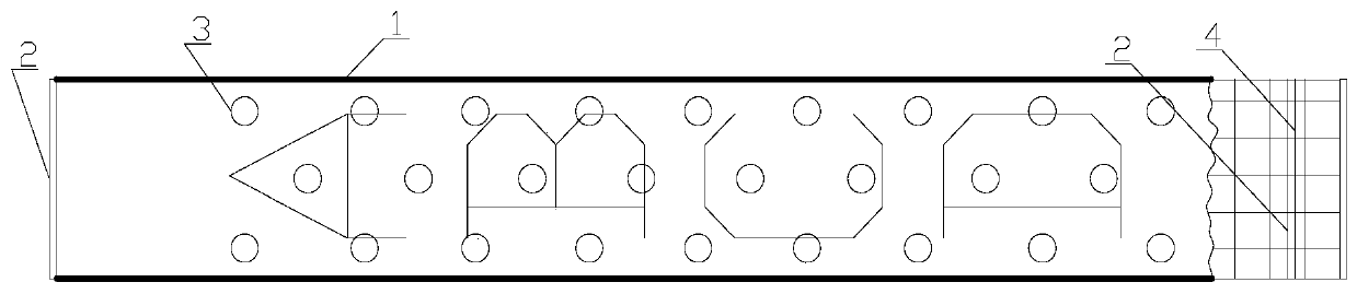 Anti-tear woven label trademark and production method thereof