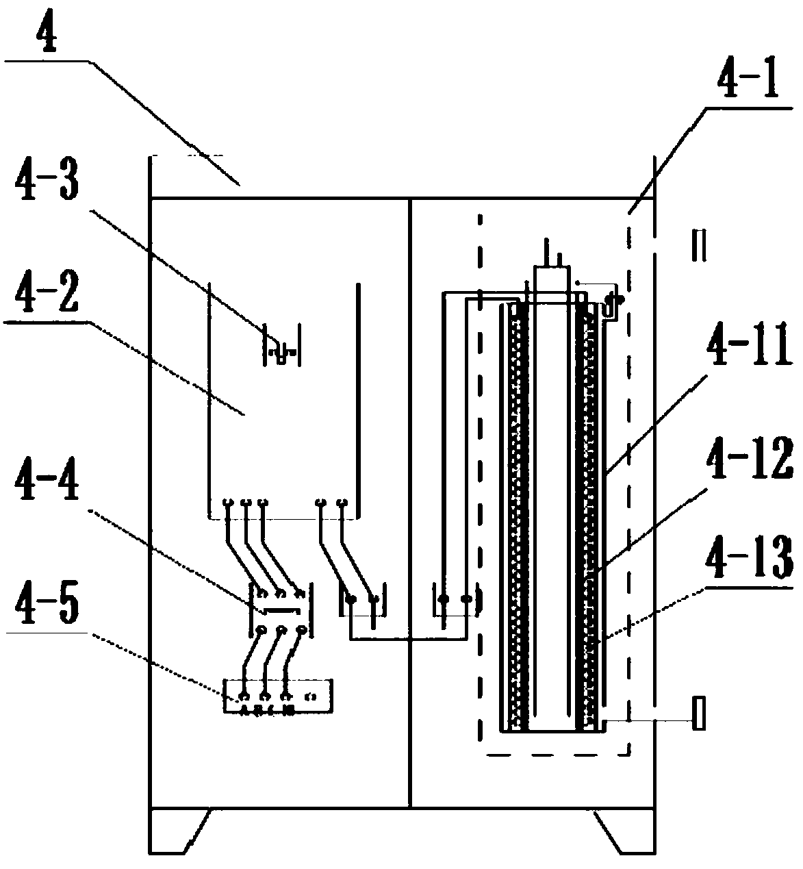 Electromagnetic drying chamber