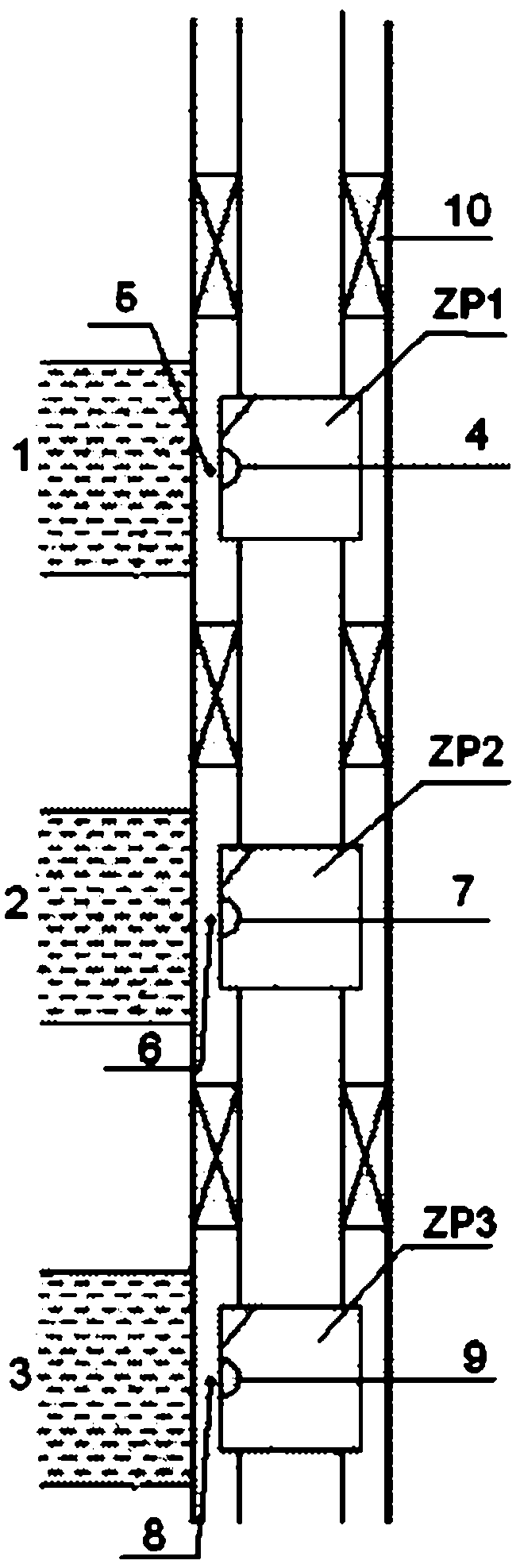 Method for controlling injection flow through pressure test