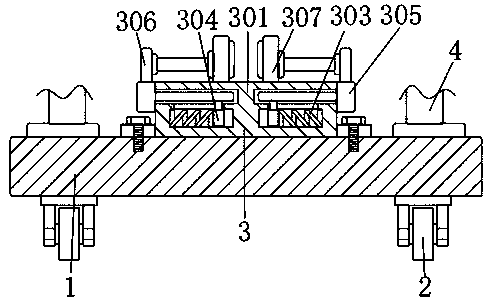 Pressing machine used for bamboo and wood product machining