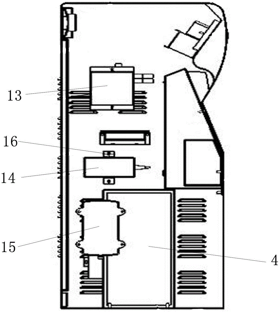 Integrated independent interactive projecting equipment