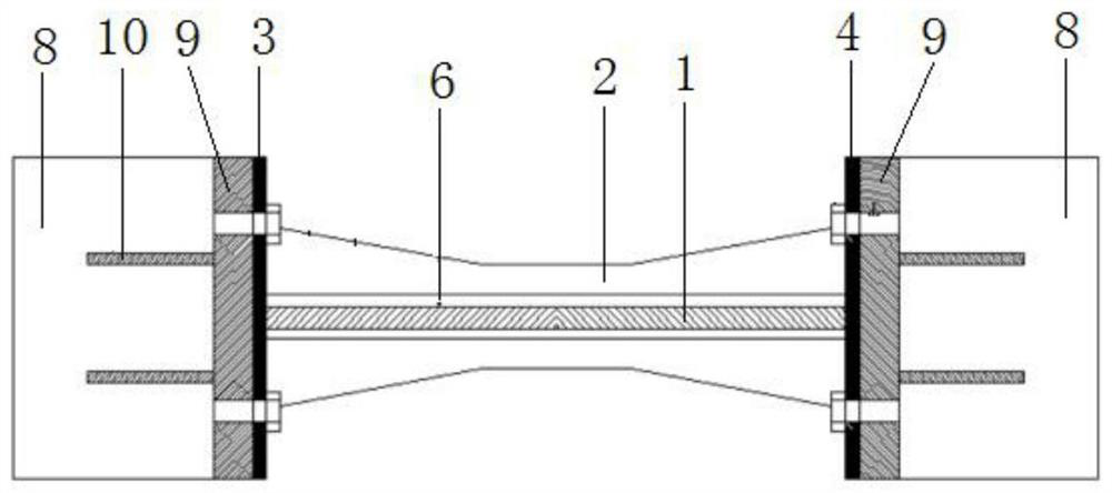 Shape-optimized assembly type shear damper with staged yield energy dissipation mechanism