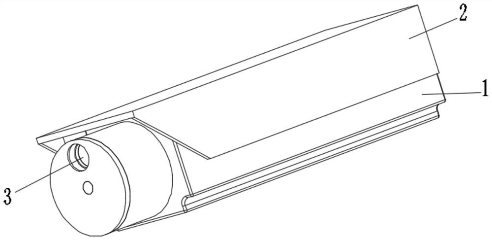 Automatic switching device for optical filters of camera