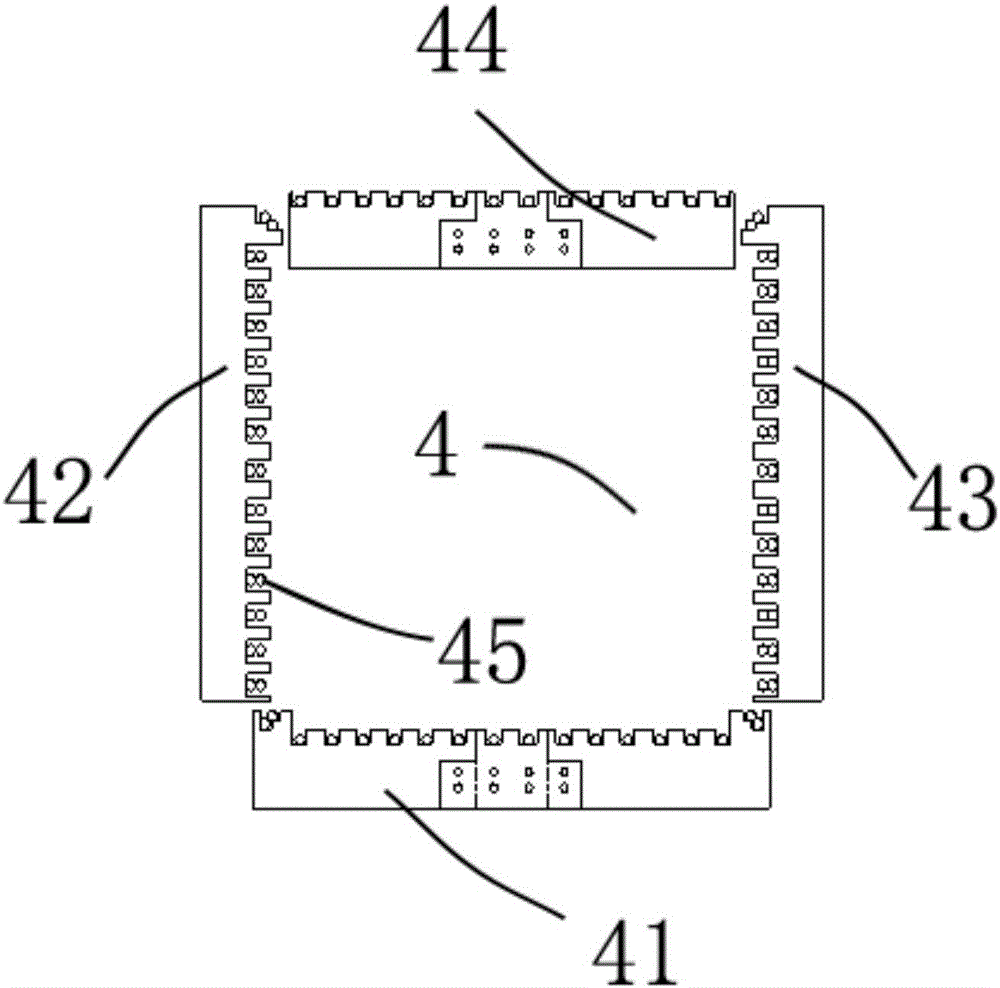 Manufacturing method of reinforcing steel bar section and adjustable reinforcing steel bar section splitting jig frame thereof