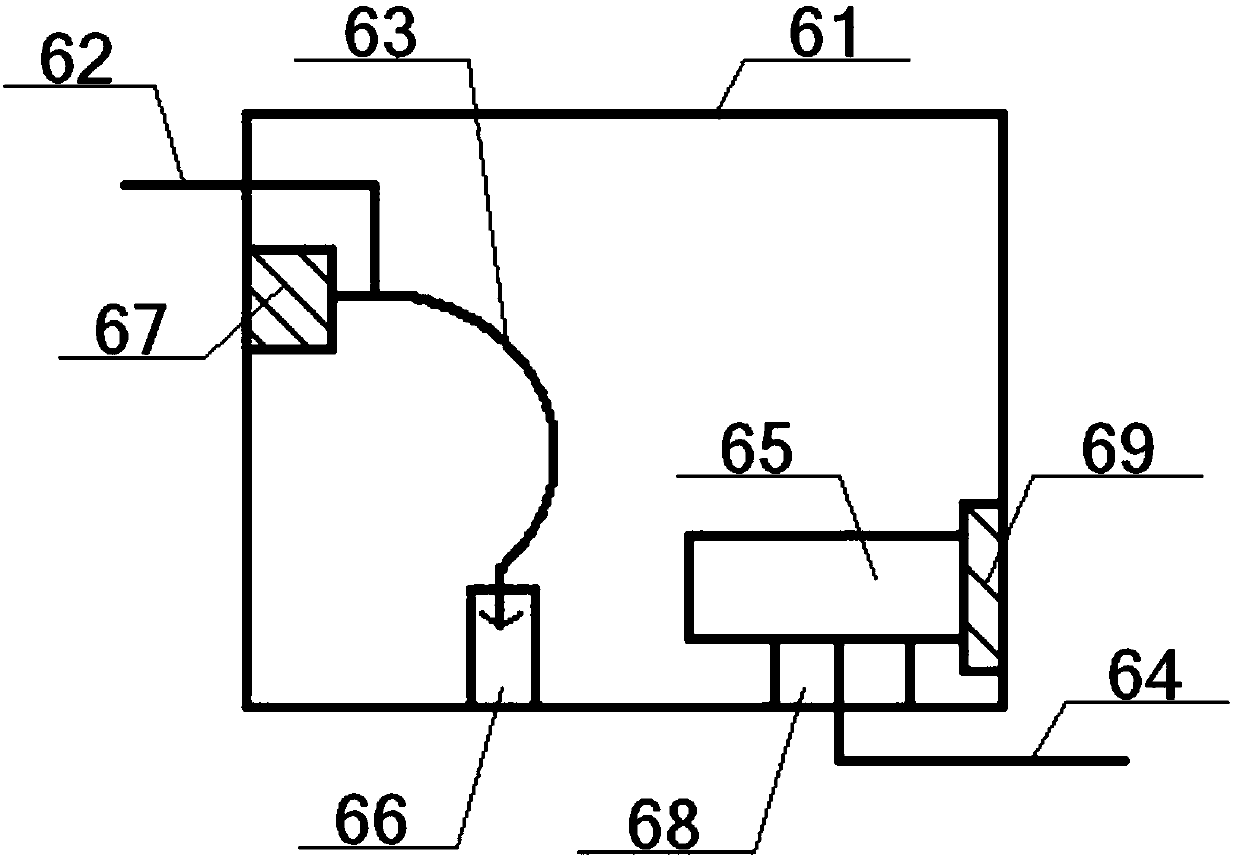 Sewage treatment channel