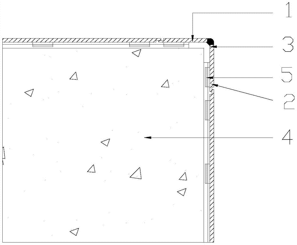 A kind of manufacturing method of anti-folding board bending board for building decoration