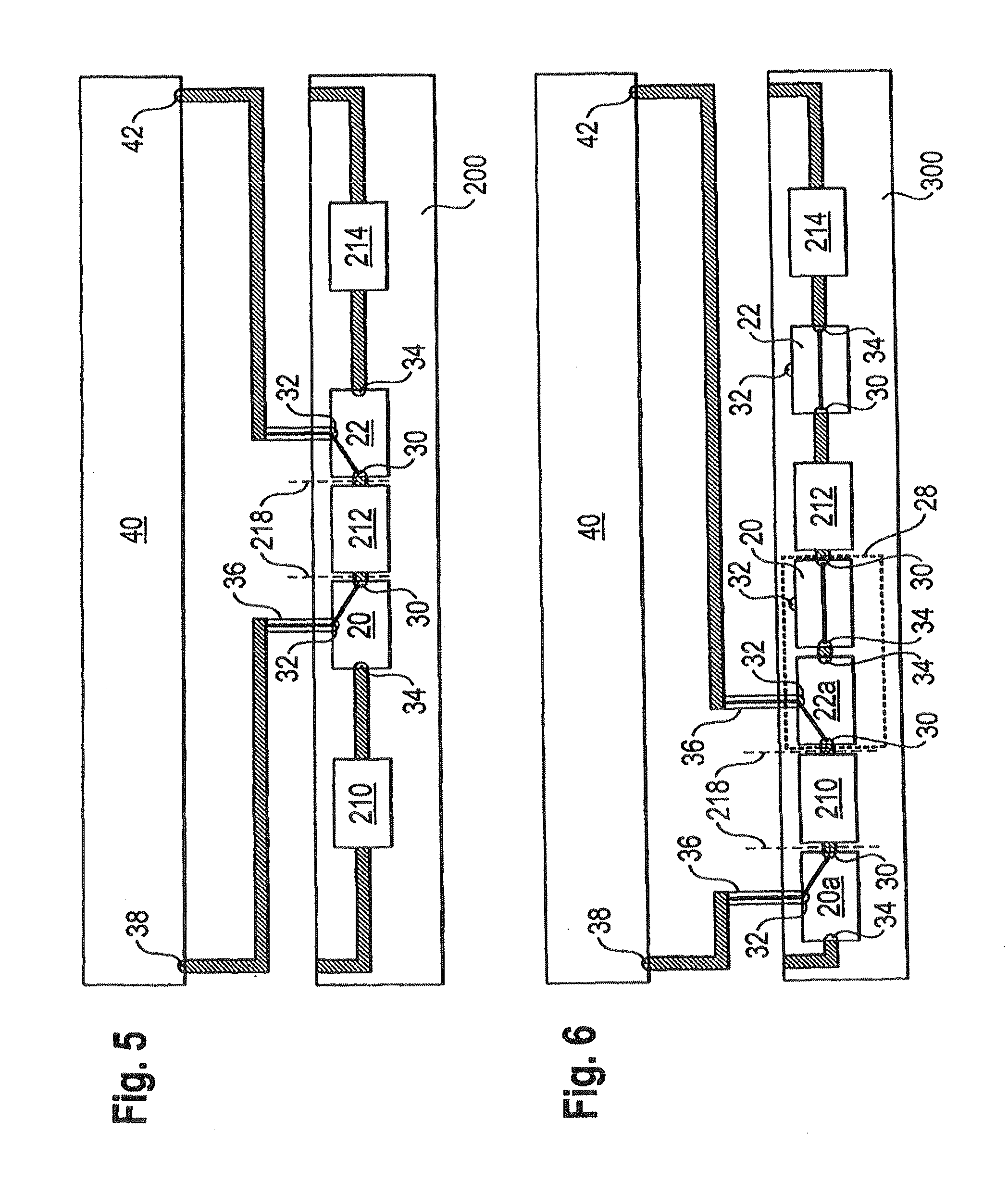 Measurement arrangement having a calibration substrate and electronic circuit
