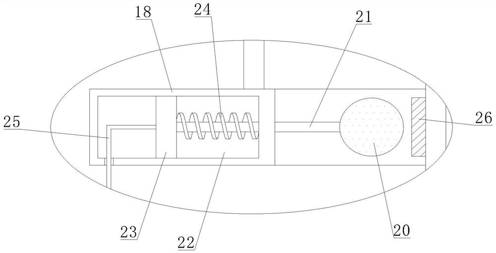 Dust and ash removal device for waste incineration