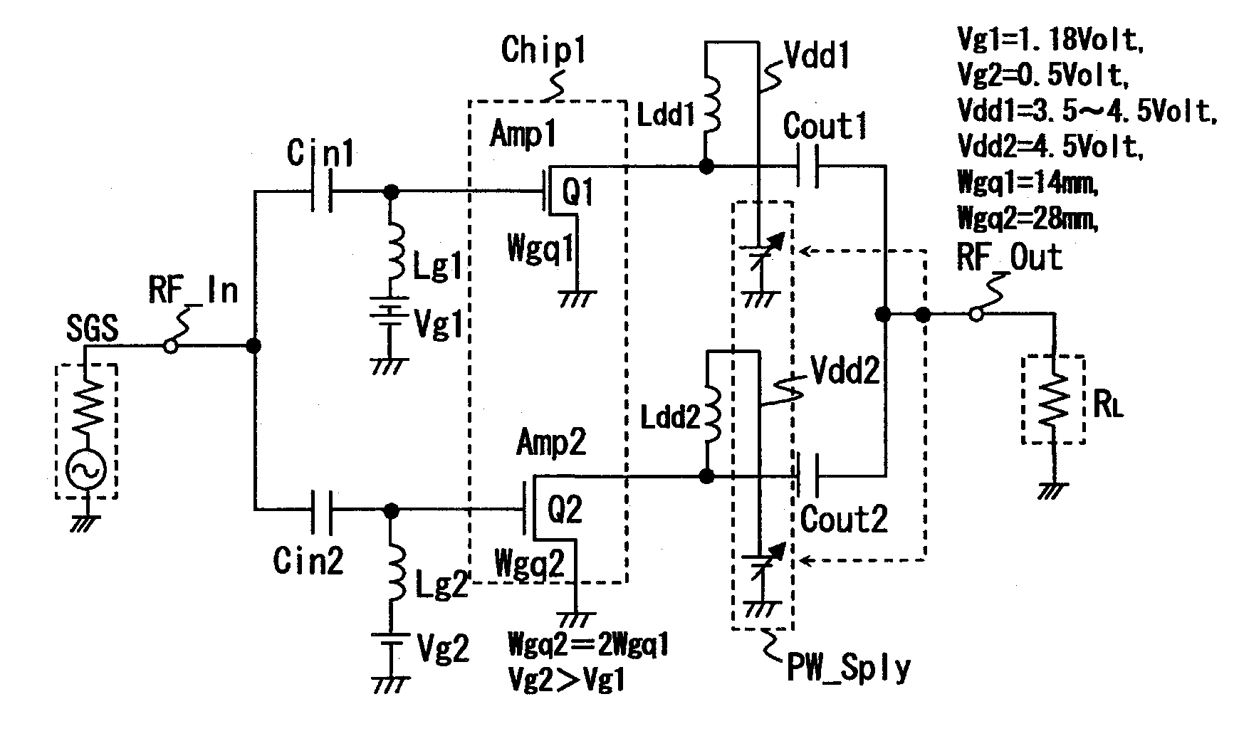 RF power amplifier