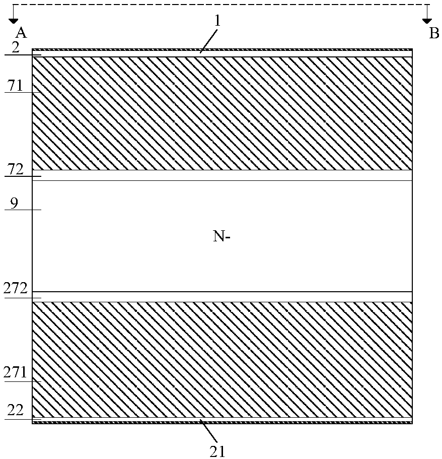 Bidirectional trench gate charge storage type IGBT (Insulated Gate Bipolar Translator) and manufacturing method thereof