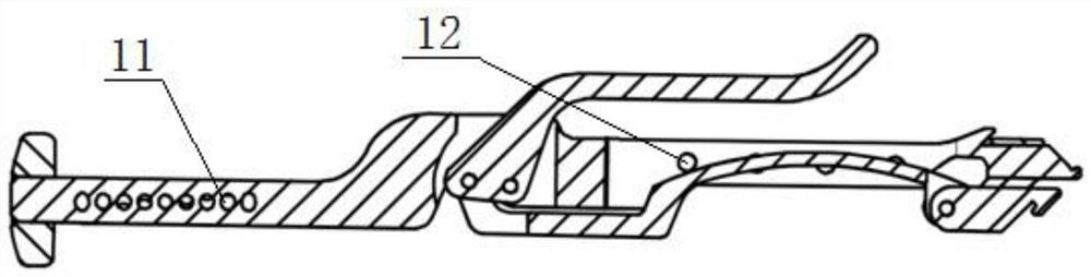 A device for holding a file