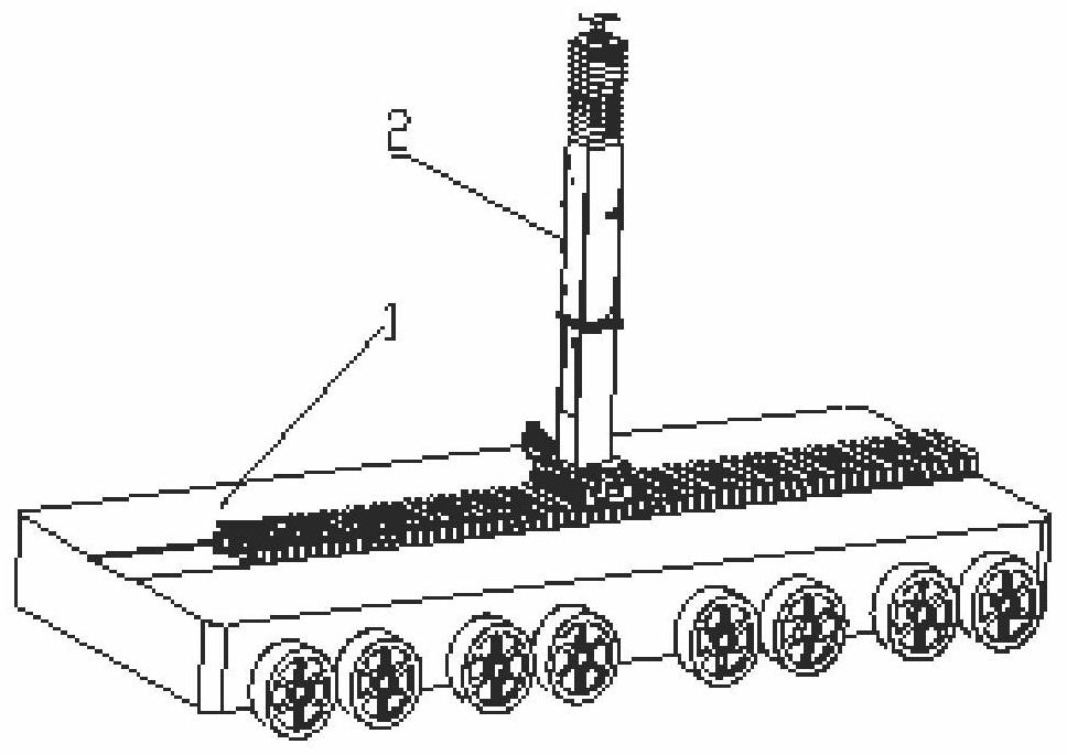 A reconfigurable device for aircraft wing docking attitude adjustment