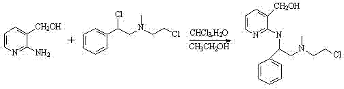 A kind of synthetic method of Mitazenol