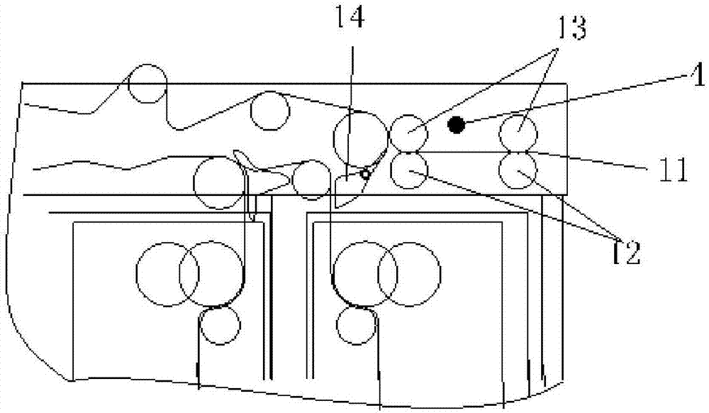 Method for cleaning channels of automatic teller machine and cleaning mechanism