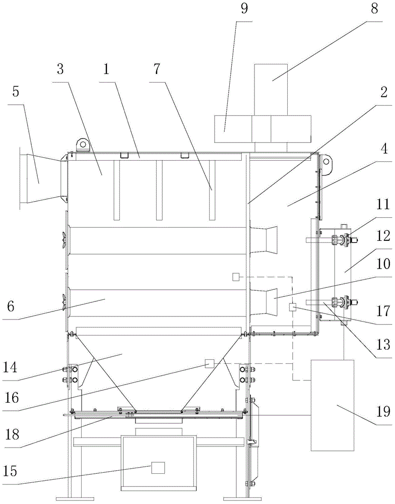 Efficient filter cartridge dust collector