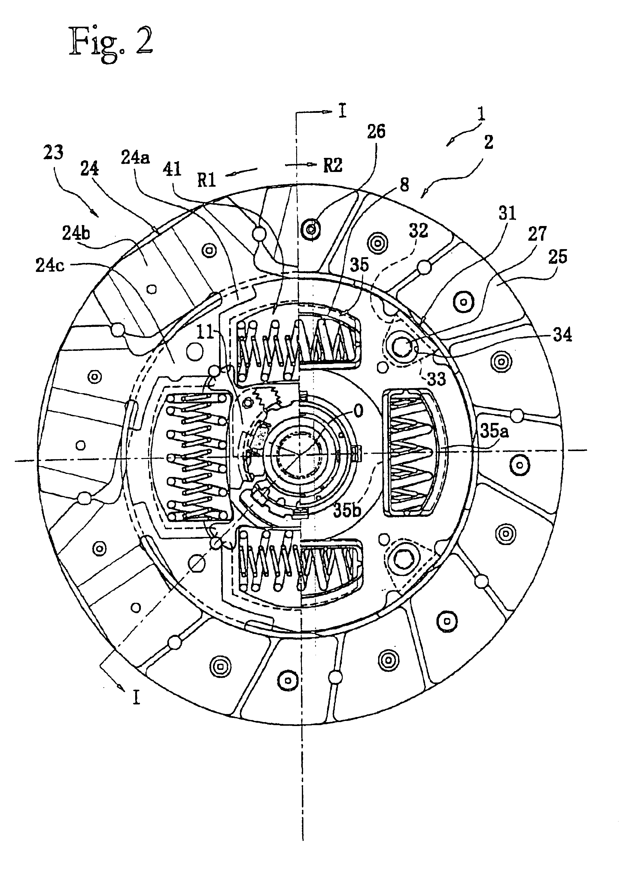 Damper mechanism