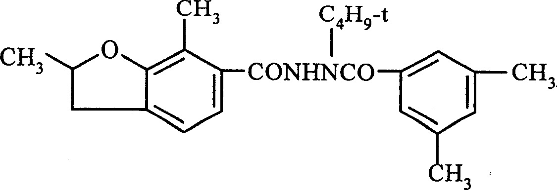 Furanfenozide insecticidal suspending agent and its preparation method