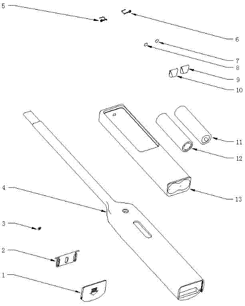 Electronic health-care plum-blossom needle