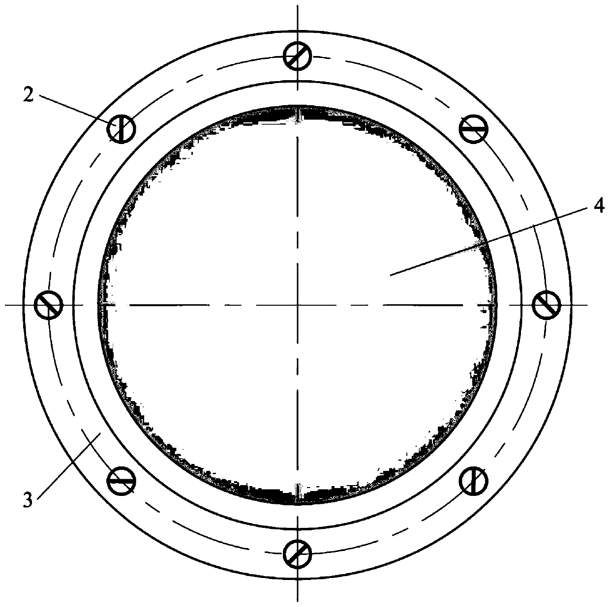 Piston type valve element structure combining rigid ring surface with flexible base surface and method thereof