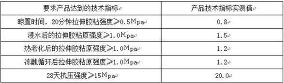 Production method of low-cost vitrified brick paste mortar