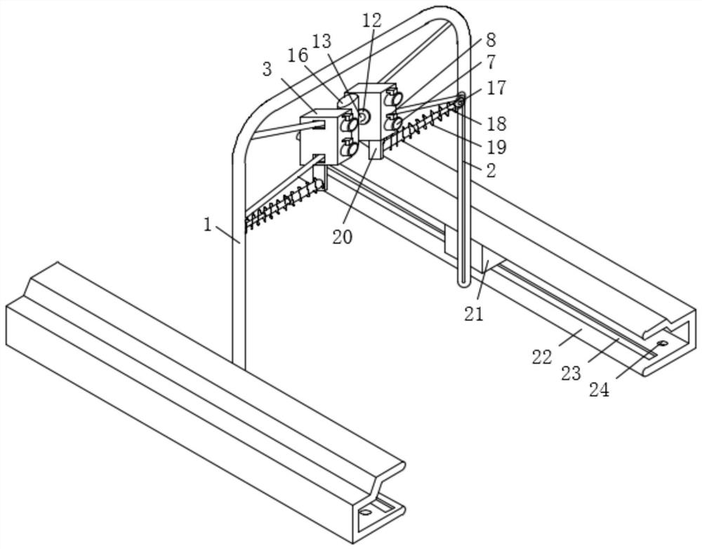 Control method for position of suspension cable traction camera