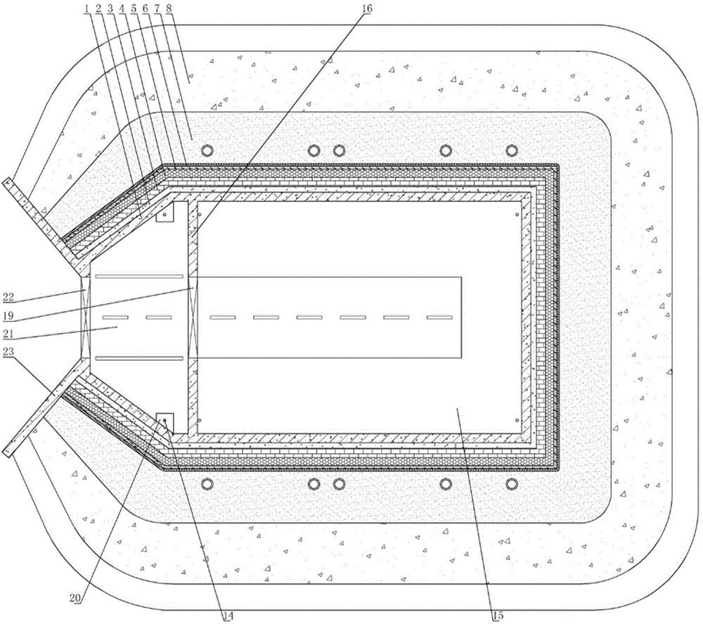 Constant-temperature cellar used for preserving fruits and vegetables