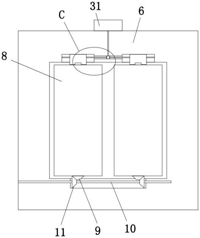 Multifunctional worktable for shelling of illinois nuts and use method therefor