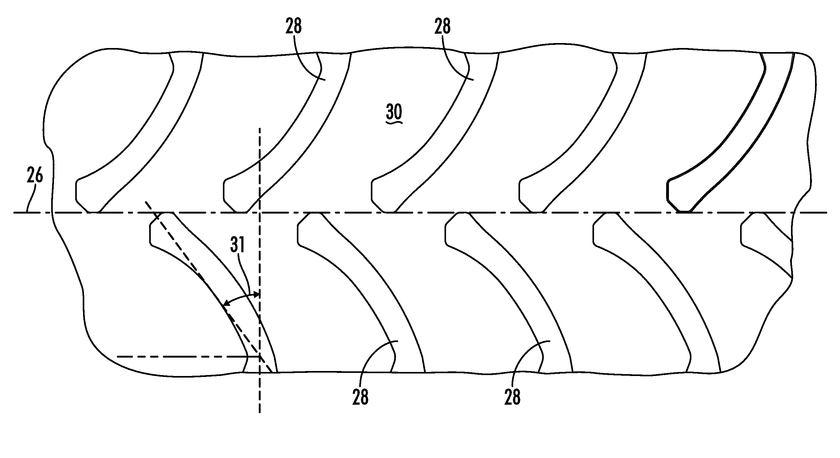 All steel fabric radial construction for agricultural tires