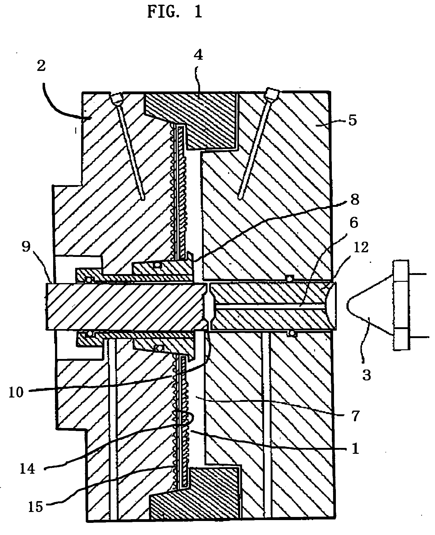 Optical disc mold having diamond-like carbonaceous layer and a molding method using the same