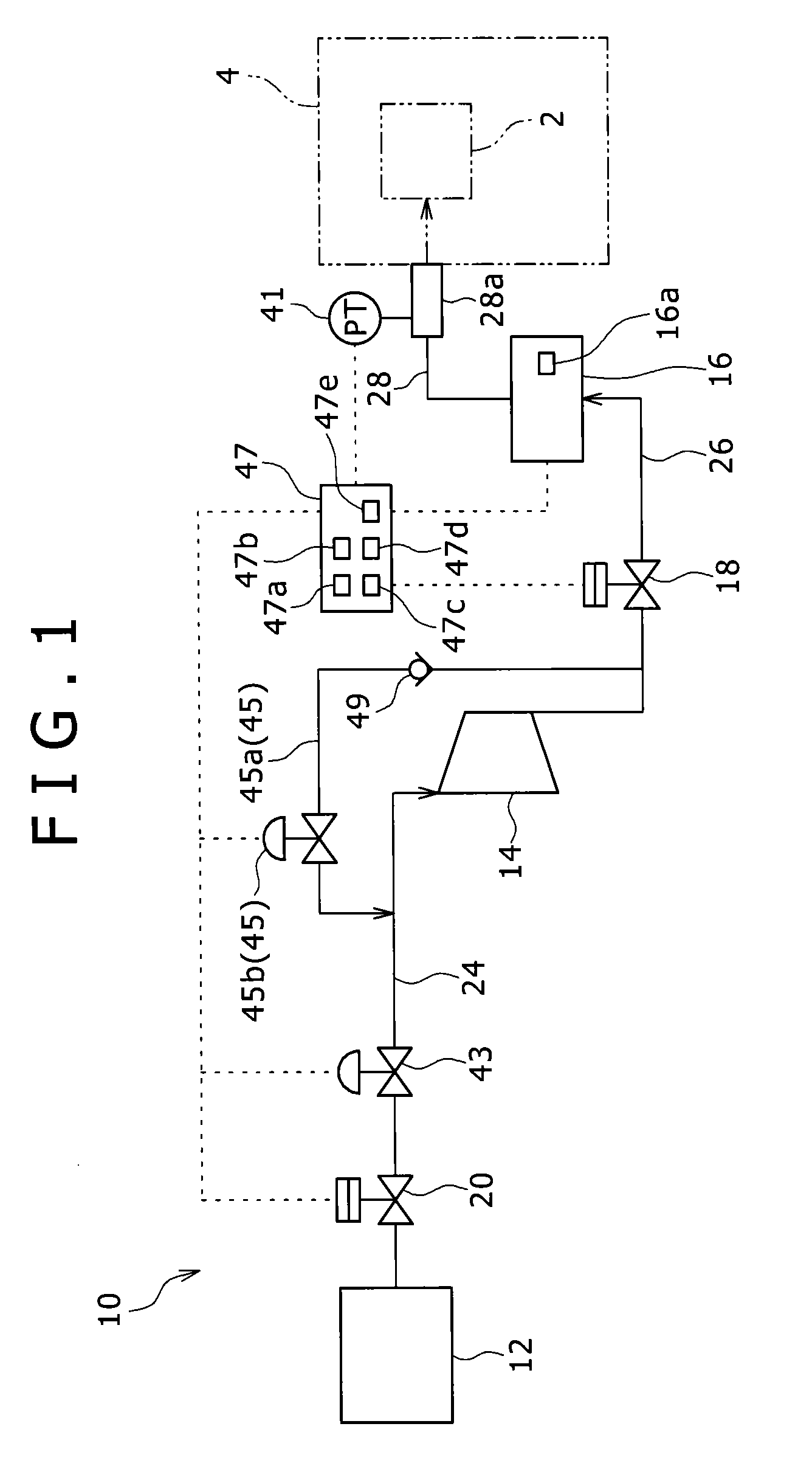 Gas filling apparatus and gas filling method