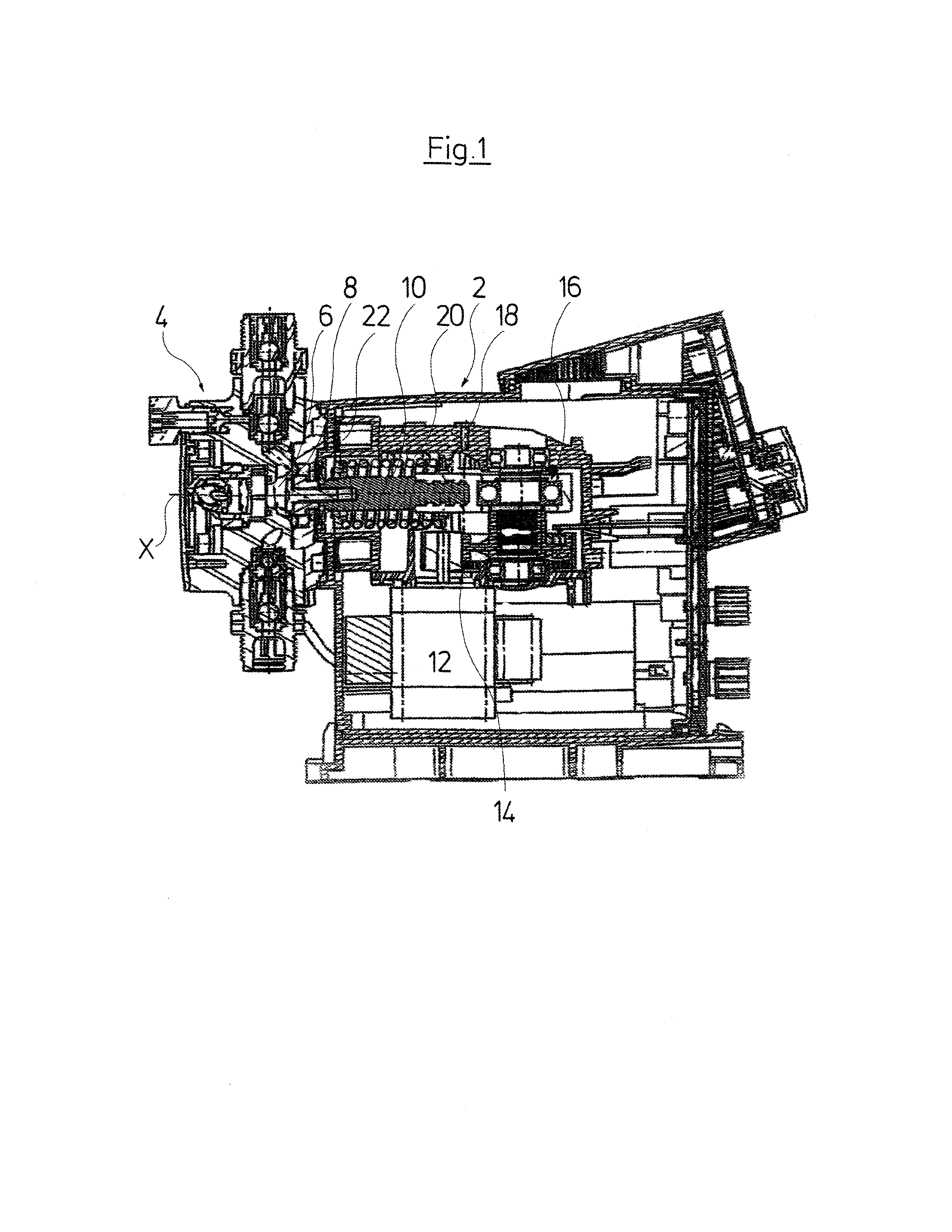 Dosing pump arrangement